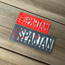 Load image into Gallery viewer, Official Spartan Basketball Sticker