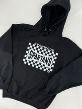 Load image into Gallery viewer, Stanwood Spartans Checker Hoodie