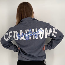 Load image into Gallery viewer, Big Back Cedarhome Quarter Zip Sweatshirt