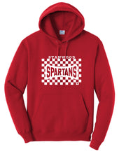 Load image into Gallery viewer, Stanwood Spartans Checker Hoodie