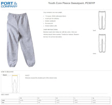 Load image into Gallery viewer, Stanwood Track & Field Sweatpants- YOUTH