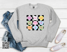Load image into Gallery viewer, Candy Heart Queen Crew Sweatshirt