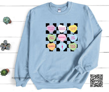 Load image into Gallery viewer, Candy Heart Queen Crew Sweatshirt