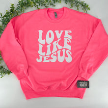 Load image into Gallery viewer, Love Like Jesus Crew Sweatshirt