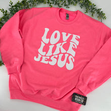 Load image into Gallery viewer, Love Like Jesus Crew Sweatshirt