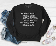 Load image into Gallery viewer, LOVE like JESUS Crew Sweatshirt