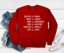Load image into Gallery viewer, LOVE like JESUS Crew Sweatshirt