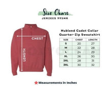 Load image into Gallery viewer, Spartan Mom Quarter Zip Sweatshirt