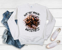 Load image into Gallery viewer, We're Back Witches Crew Sweatshirt