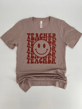 Load image into Gallery viewer, Teacher Smiley Tee