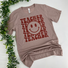 Load image into Gallery viewer, Teacher Smiley Tee