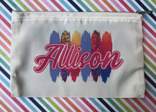 Load image into Gallery viewer, Custom Rainbow Zipper Pouch