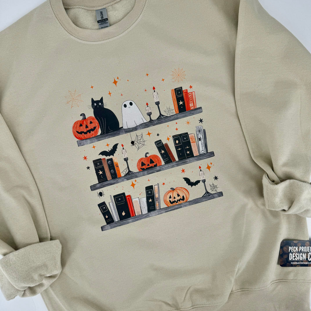 Spooky Bookshelf Crew