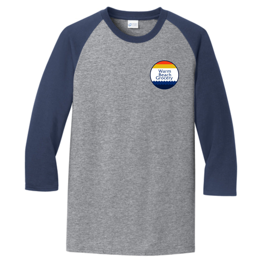 Warm Beach Grocery™ Baseball 2 Tee