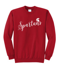Load image into Gallery viewer, Red Spartan Cedarhome Crew Sweatshirt
