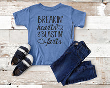 Load image into Gallery viewer, Breakin&#39; Hearts Tee- Infant &amp; Toddler &amp; Kids
