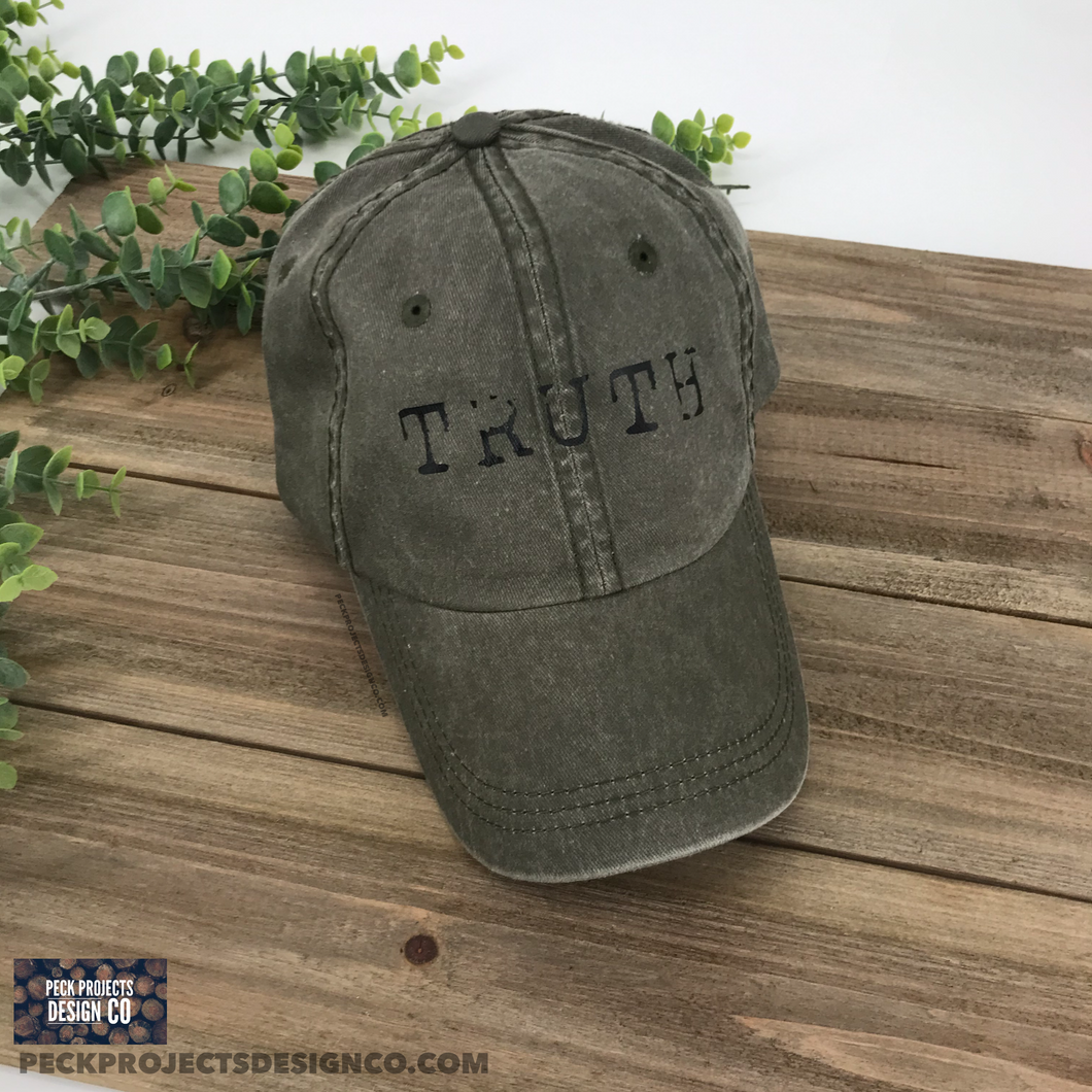 Transparent Truth Hat