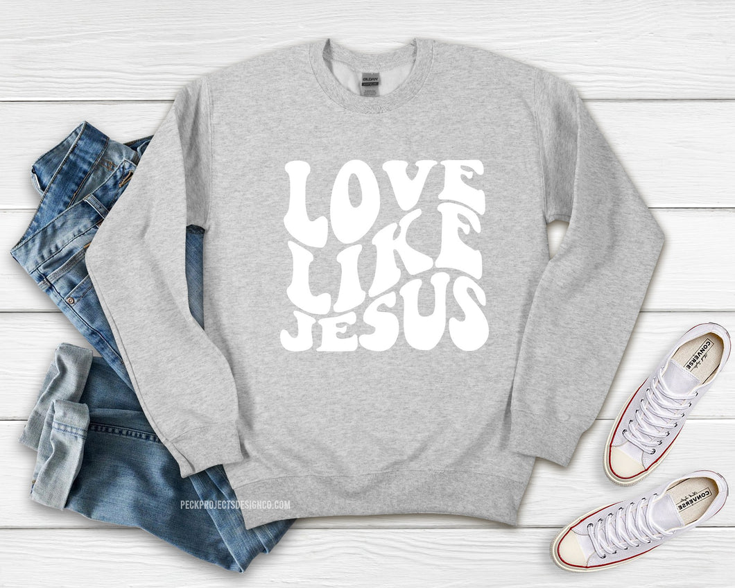 Love Like Jesus Crew Sweatshirt